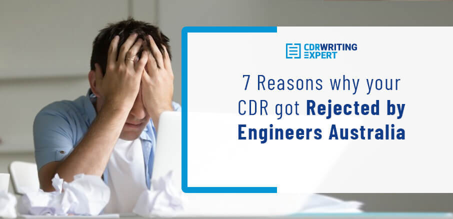 Reasons for cdr rejections