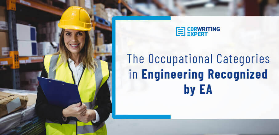 occupational categories in engineering recognized by ea