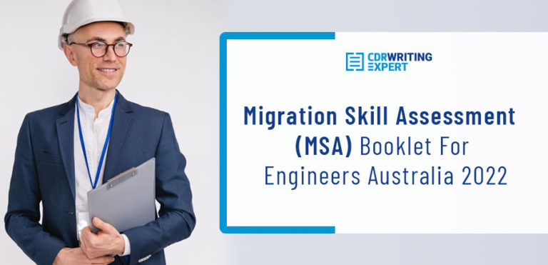 Migration Skill Assessment Booklet For Engineers Australia 2022
